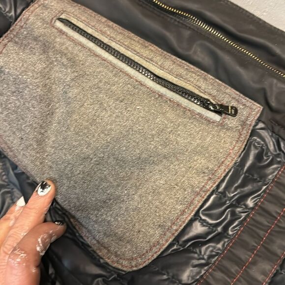 Size Large Men’s Leather Black Lable Hugo Boss Jacket - Picture 3 of 7